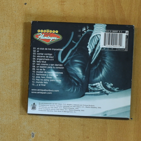 BUNBURY - FLAMINGOS - CD