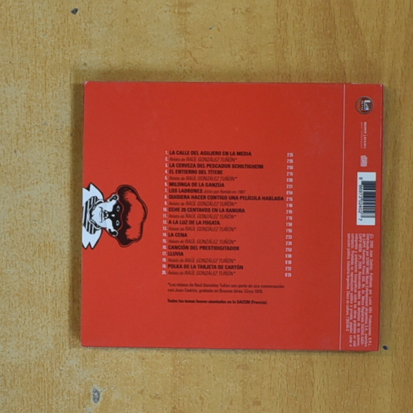 CUARTETO CEDRON - CANTA A RAUL GONZALEZ TUÑON - CD