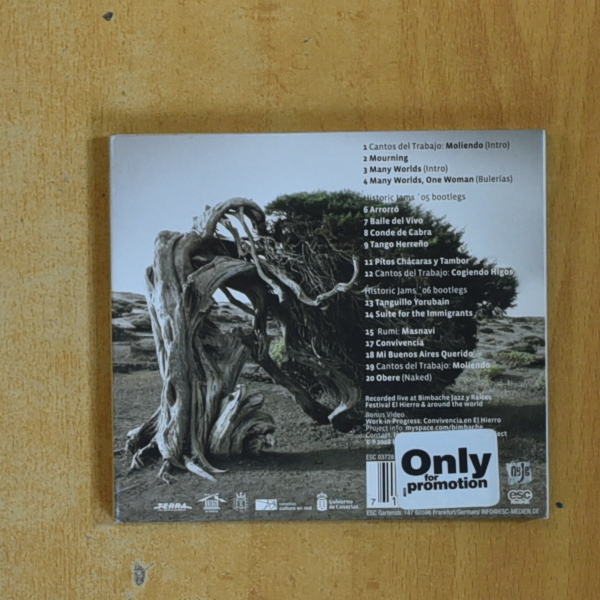 BIMBACHE JAZZ Y RAICES - EL HIERRO - CD
