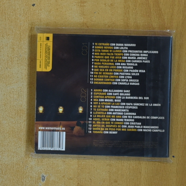 ARMANDO MANZANERO - TODOS LOS DUETOS - CD