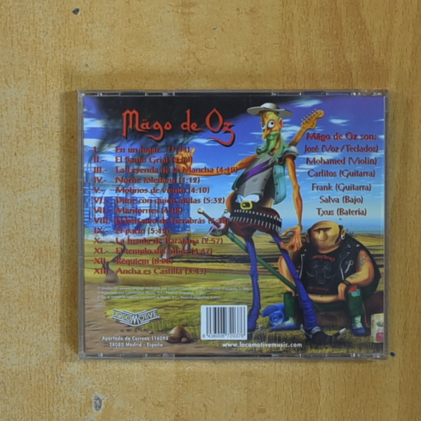 MAGO DE OZ - LA LEYENDA DE LA MANCHA - CD