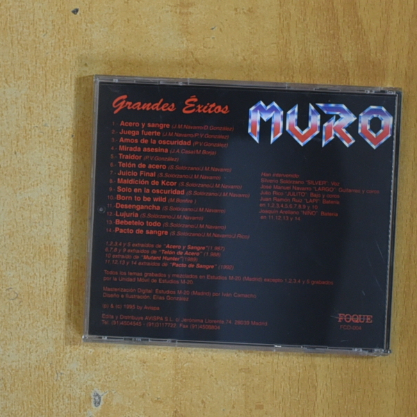MURO - GRANDES EXITOS - CD