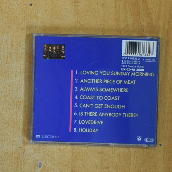 SCORPIONS - LOVEDRIVE - CD