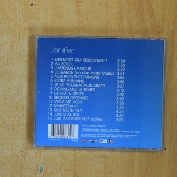 JENIFER - JENIFER - CD