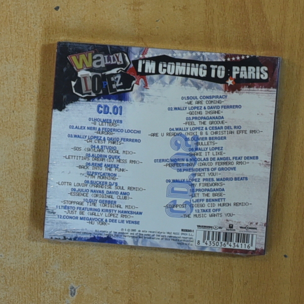WALLY LOPEZ - IM COMING TO PARIS - CD