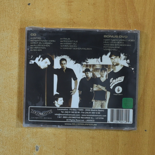 SILVERSURFER - HART NACH VORN - CD