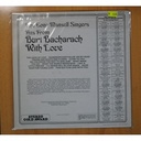 THE TONY MANSELL SINGERS - HITS FROM BURT BACHARACH WITH LOVE - LP