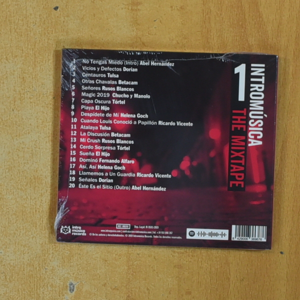 VARIOS - INTROMUSICA THE MIXTAPE 1 - CD