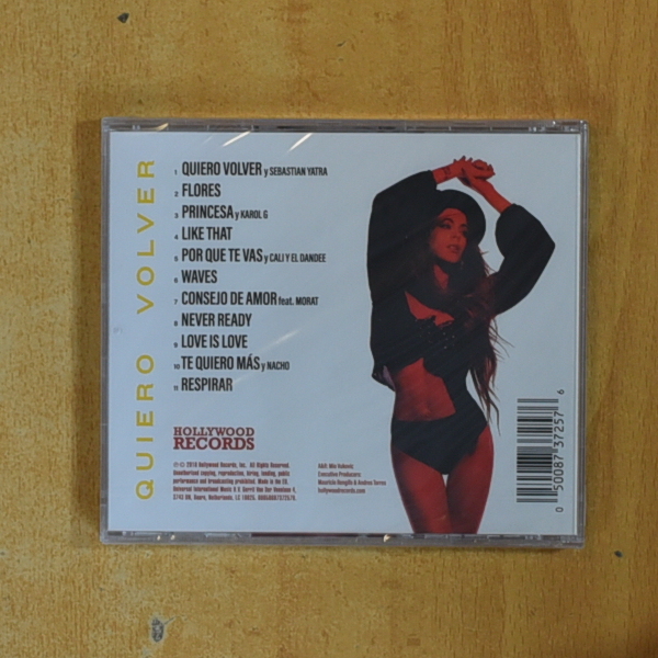 TINI - QUIERO VOLVER - CD