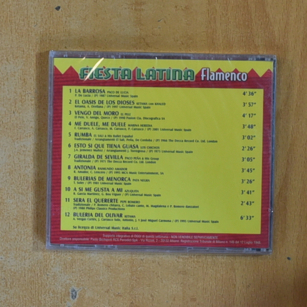 VARIOS - FIESTA LATINA FLAMENCO - CD