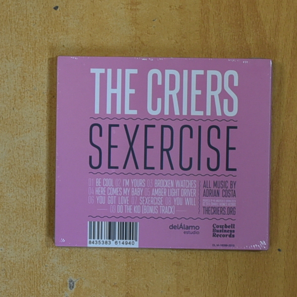 THE CRIERS - SEXERCISE - CD