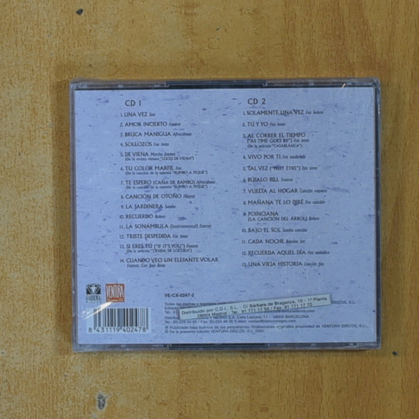 JOSE VALERO - VOL 1 - CD | La Metralleta
