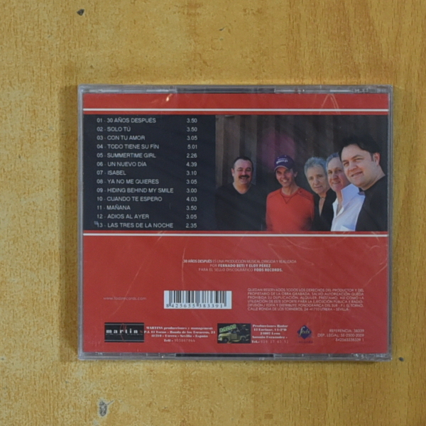 MODULOS & LOS IBERICOS - 30 AÑOS DESPUES - CD