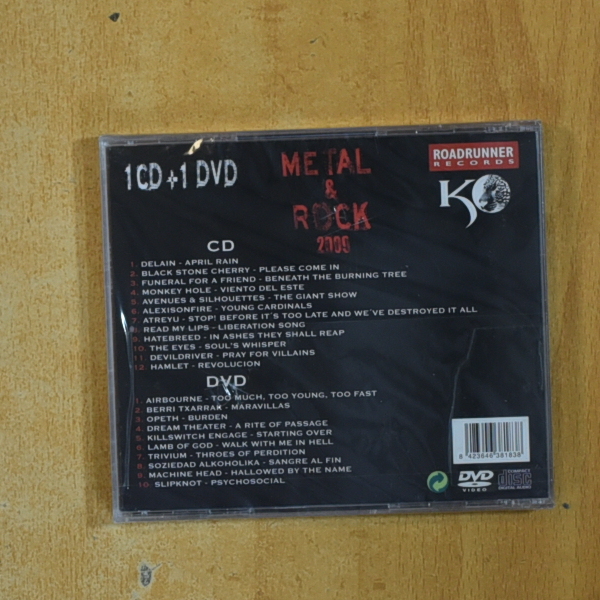 VARIOS - METAL & ROCK 2009 - CD