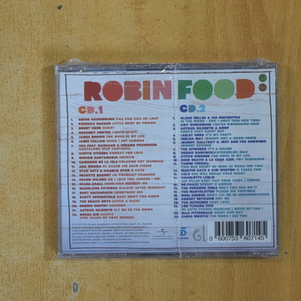 VARIOS - ROBIN FOOD - CD