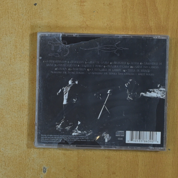 ANDRES MORAES / IGOR CAVALERA - NO CORACAO DOS DEUSES - CD