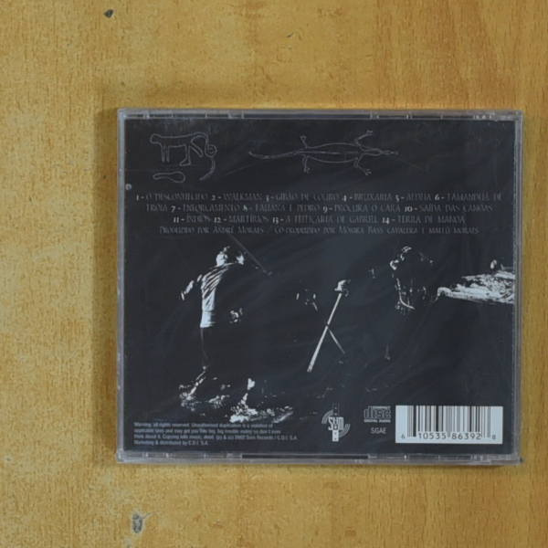 ANDRE MORAES / IGOR CAVALERA - NO CORACAO DOS DEUSES - CD
