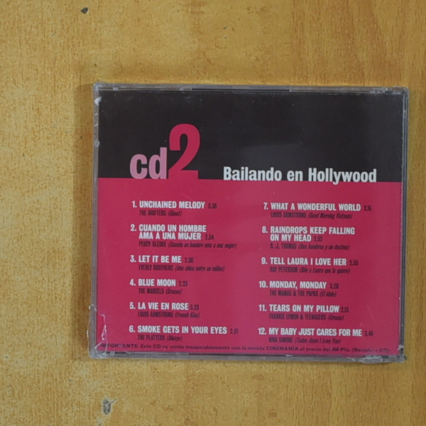 VARIOS - CINEMANIA BAILANDO EN HOLLYWOOD - CD