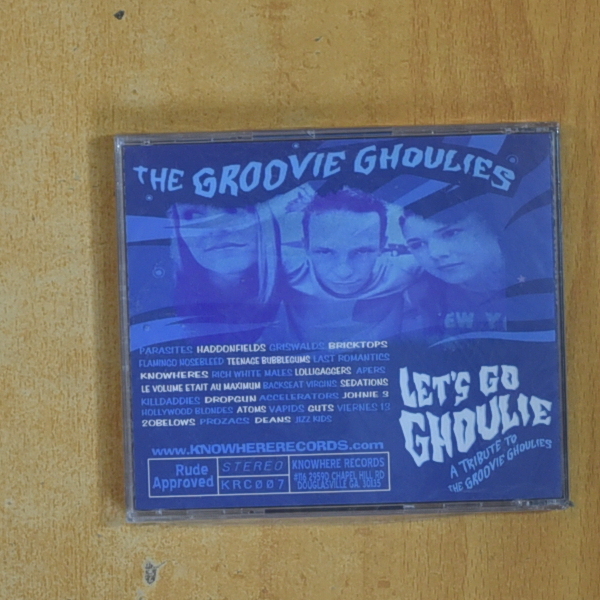 VARIOS - LETS GO GHOULIE A TRIBUTE TO THE GROOVIE GHOULIES - CD