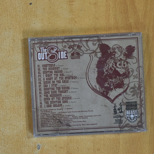 THE OUTSIDE - HUNTING GROUND - CD