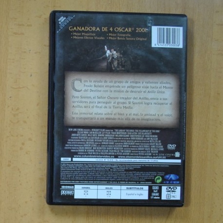 ELS EÃOR DE LOS ANILLOS LA COMUNIDAD DEL ANILLO - DVD