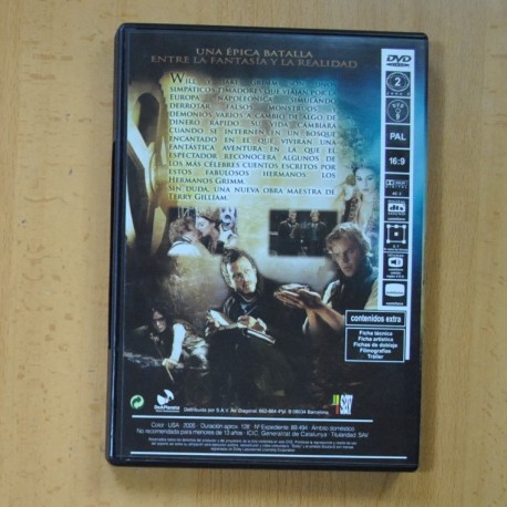 EL SECRETO DE LOS HERMANOS GRIMM - DVD
