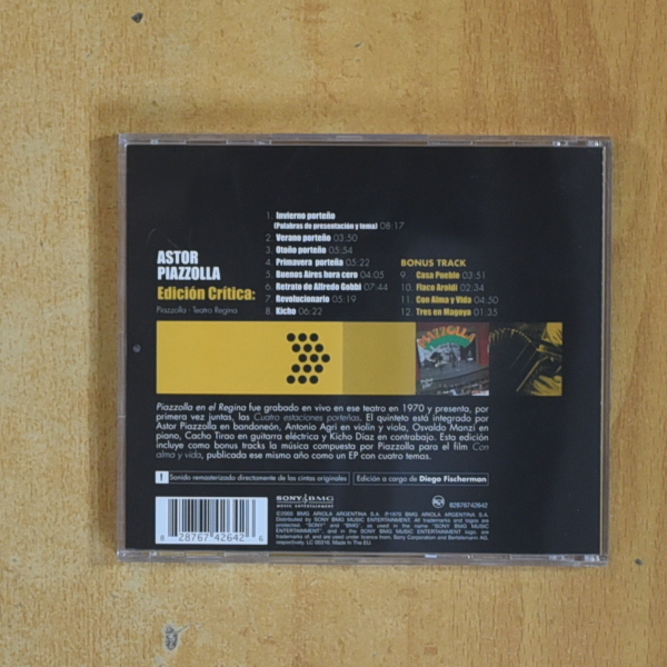 ASTOR PIAZZOLLA - EDICION CRITICA - CD