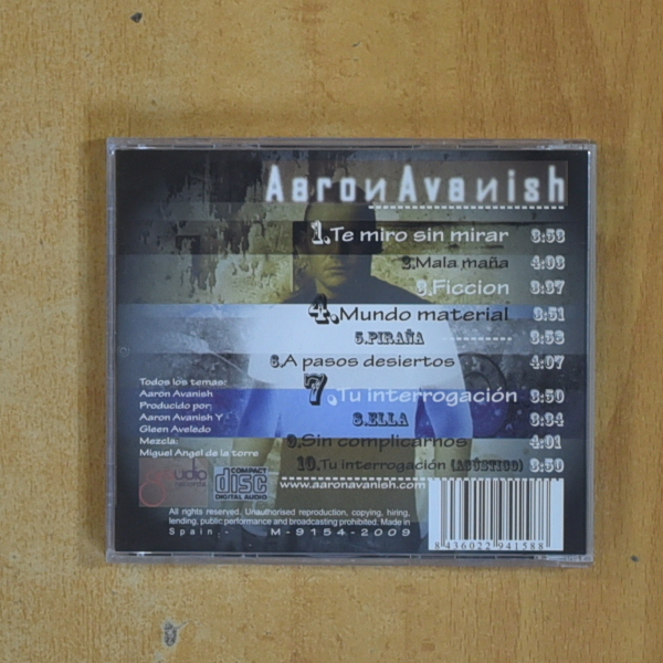 AARON AVANISH - A PASOS DESIERTOS - CD