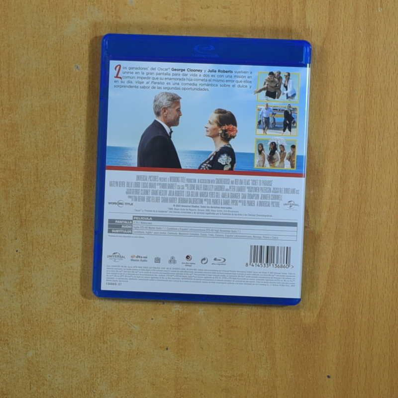VIAJE AL PARAISO - BLURAY
