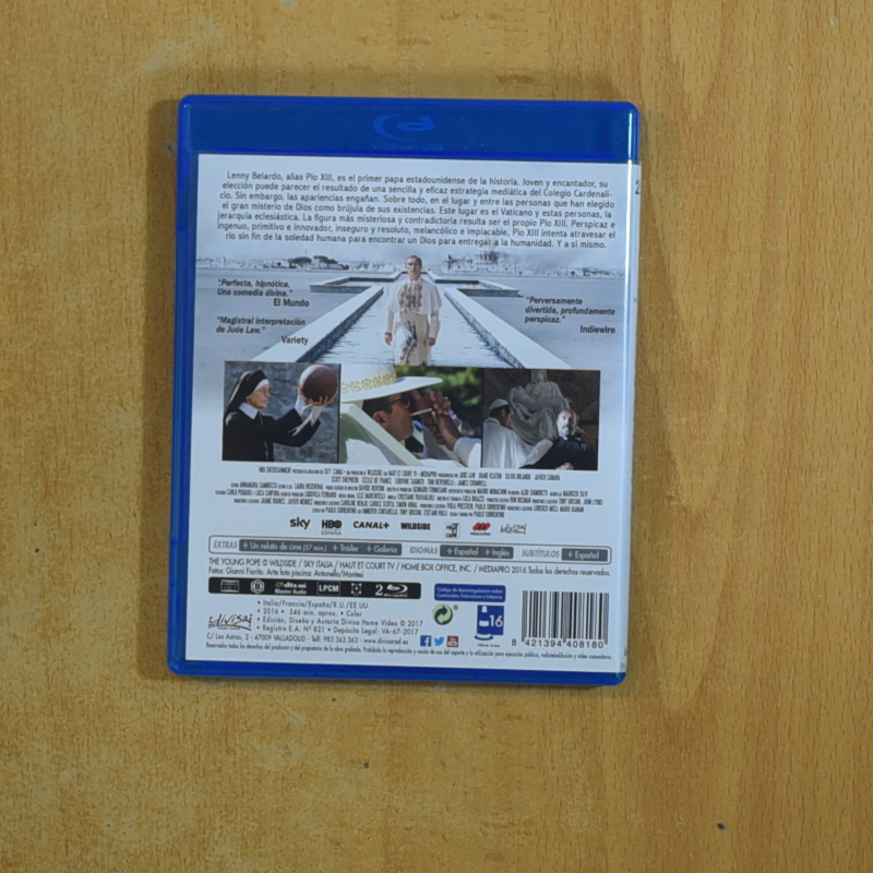 THE YOUNG POPE - BLURAY