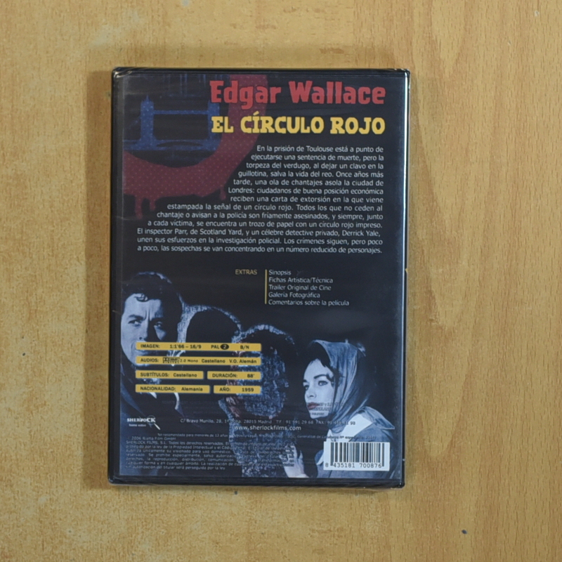 EL CIRCULO ROJO - DVD