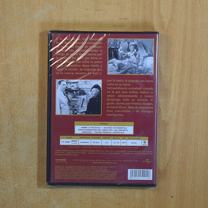 UNA CHICA AFORTUNADA - DVD