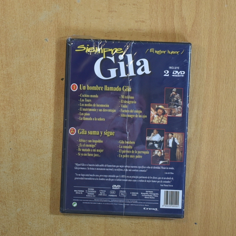 SIEMPRE GILA - DVD