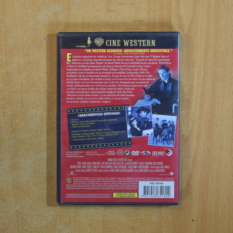 MURIERON CON LAS BOTAS PUESTAS - DVD