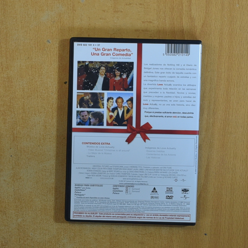 LOVE ACTUALLUY - DVD