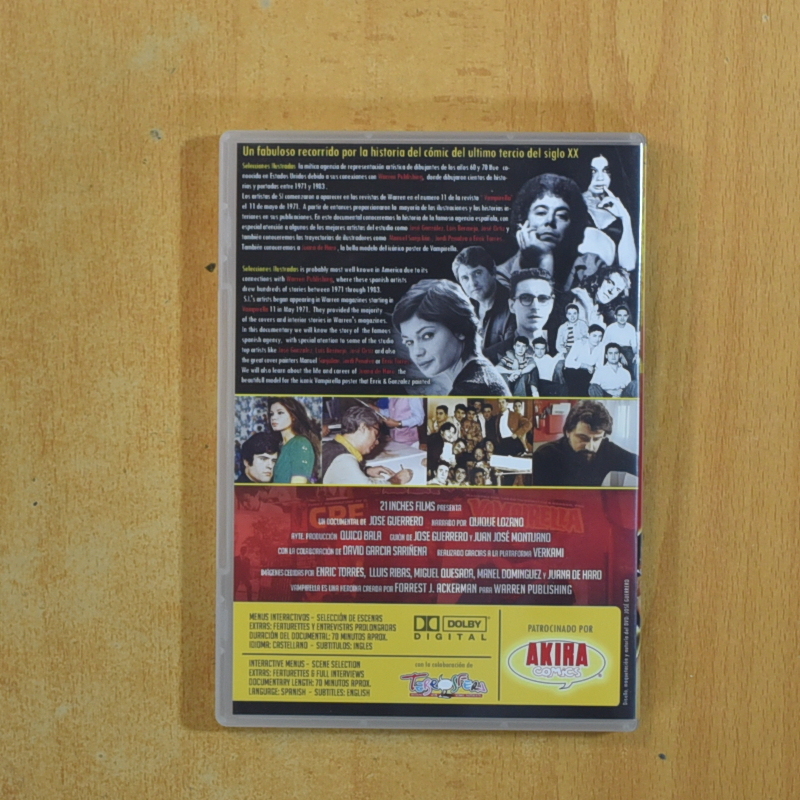 EL ARTE DE VAMPIRELA - DVD