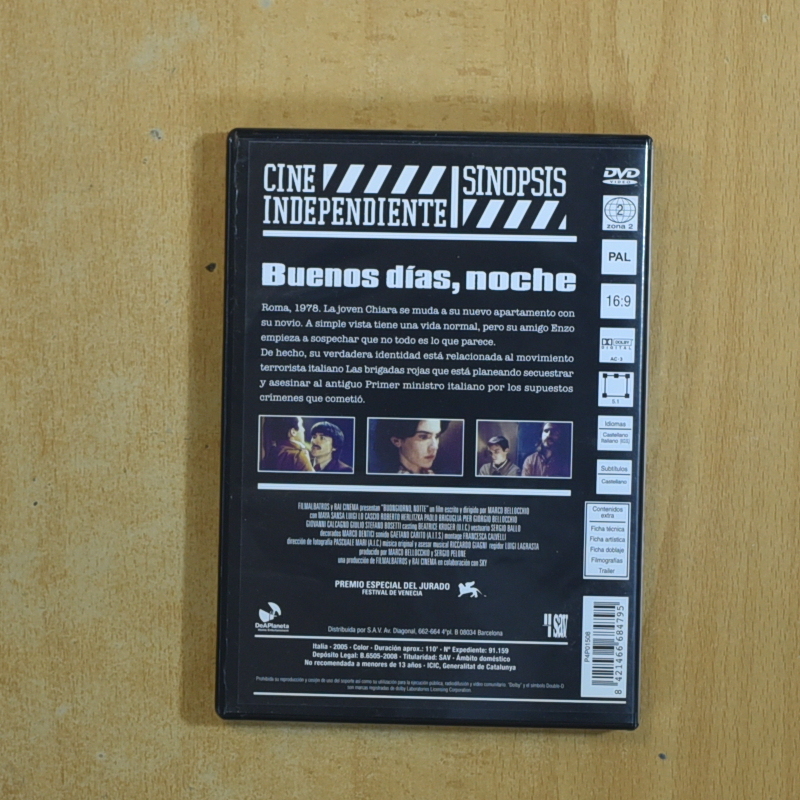 BUENOS DIAS NOCHE - DVD