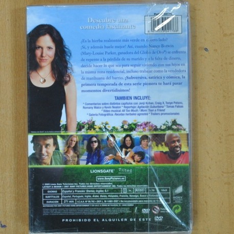 WEEDS - PRIMERA TEMPORADA - DVD
