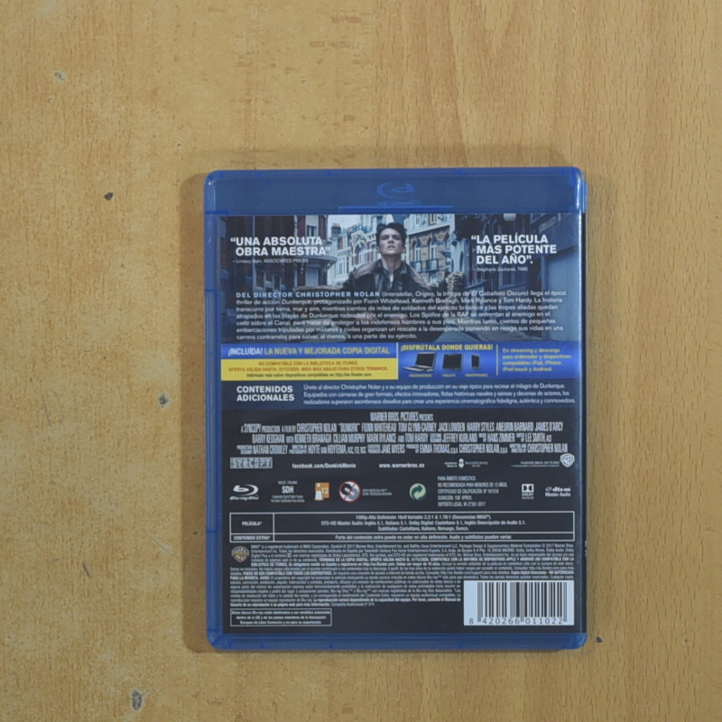 DUNKERQUE - BLURAY