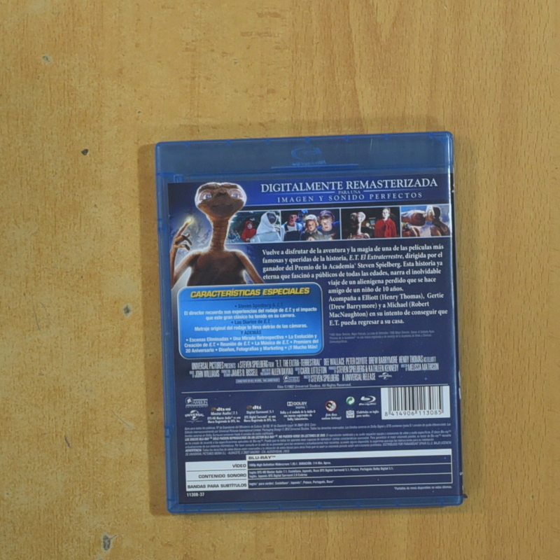 ET EL EXTRATERRESTRE - BLURAY