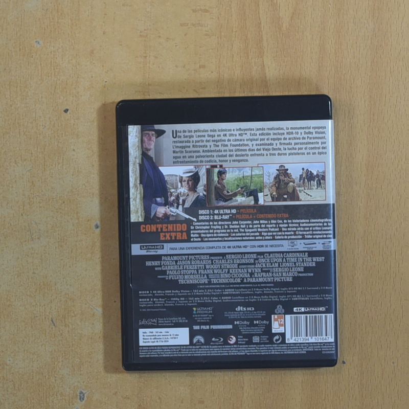 HASTA QUE LLEGO SU HORA 4K - BLURAY