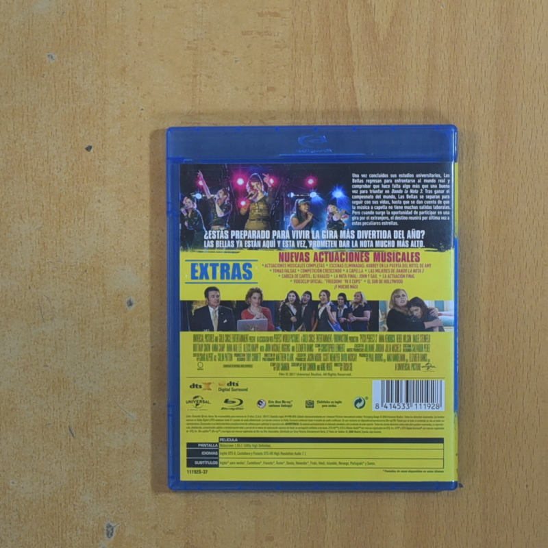 DANDO LA NOTA 3 - BLURAY