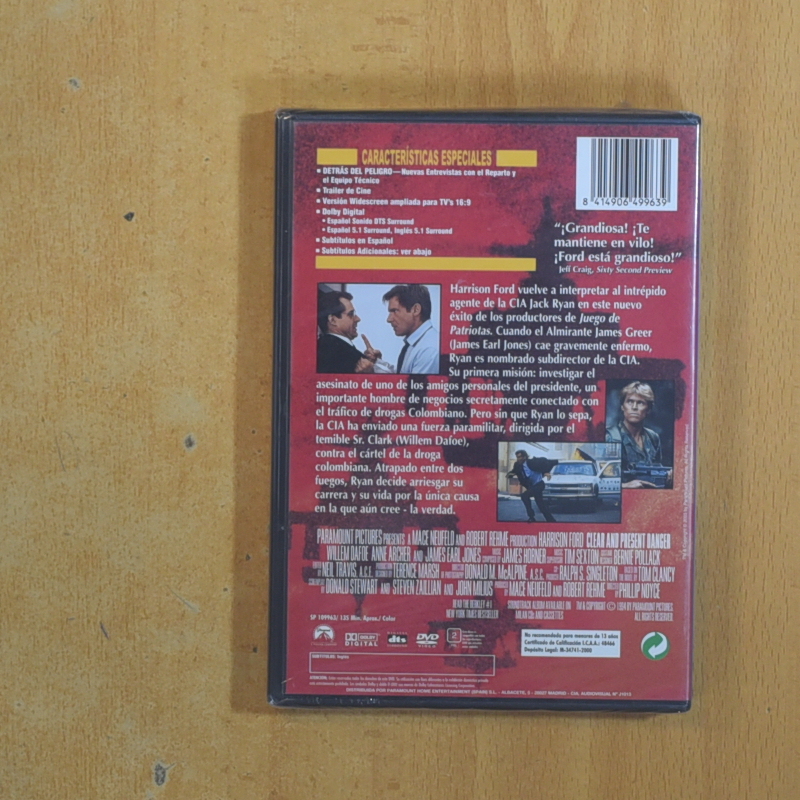 PELIGRO INMINENTE - DVD
