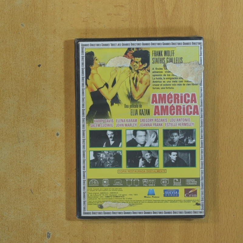 AMERICA AMERICA - DVD