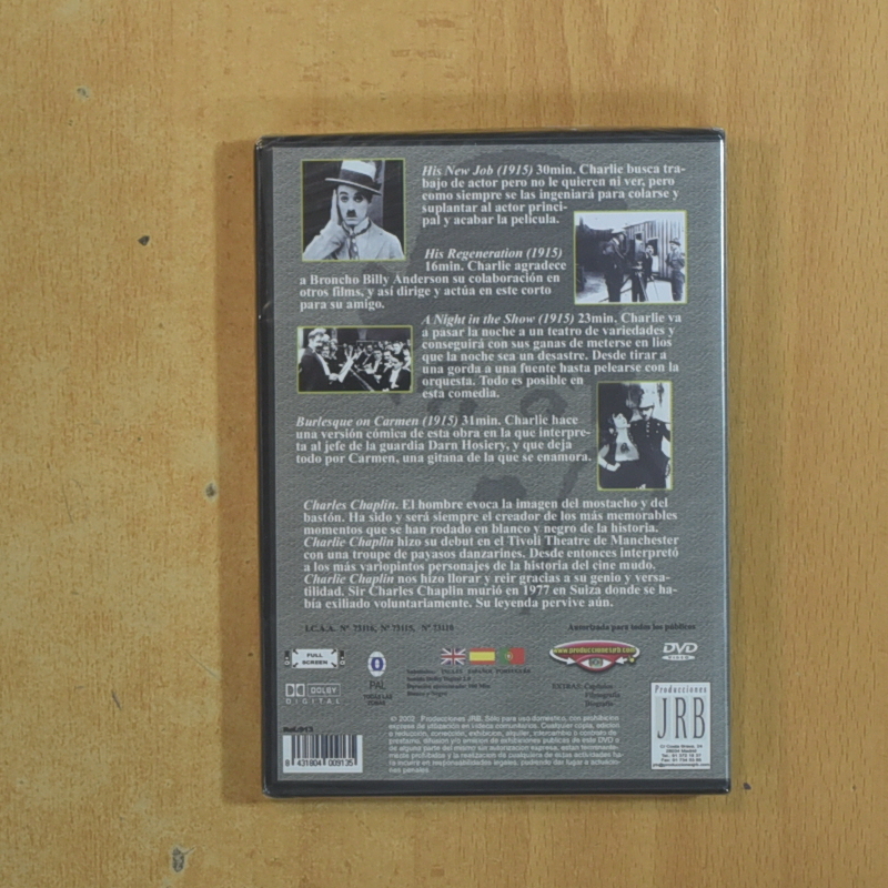 COLECCION CHARLIE CHAPLIN VOL 2 - DVD