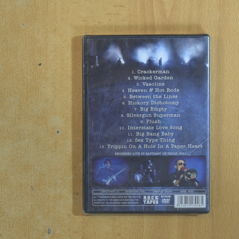 STONE TEMPLE PILOTS BIG BANG IN CHILE - DVD