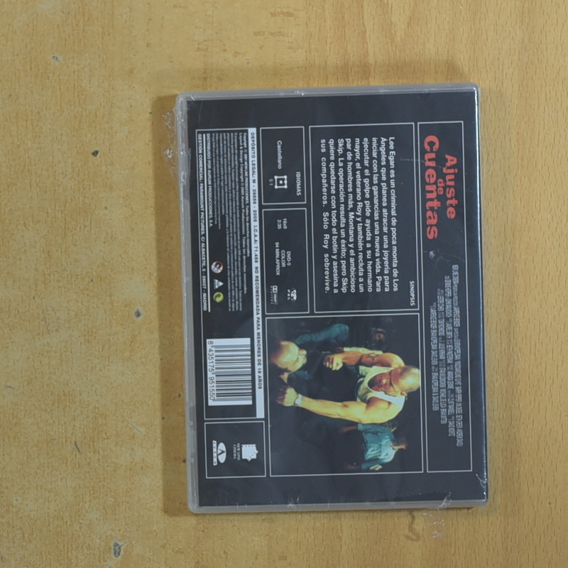 AJUSTE DE CUENTAS - DVD