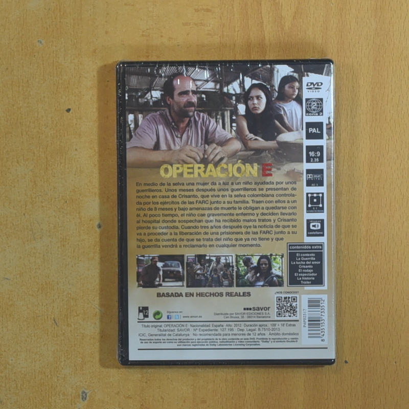 OPERACION E - DVD
