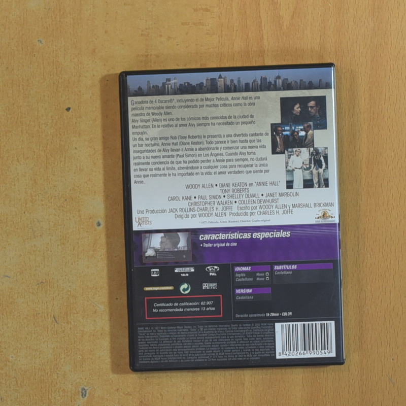ANNIE HALL - DVD