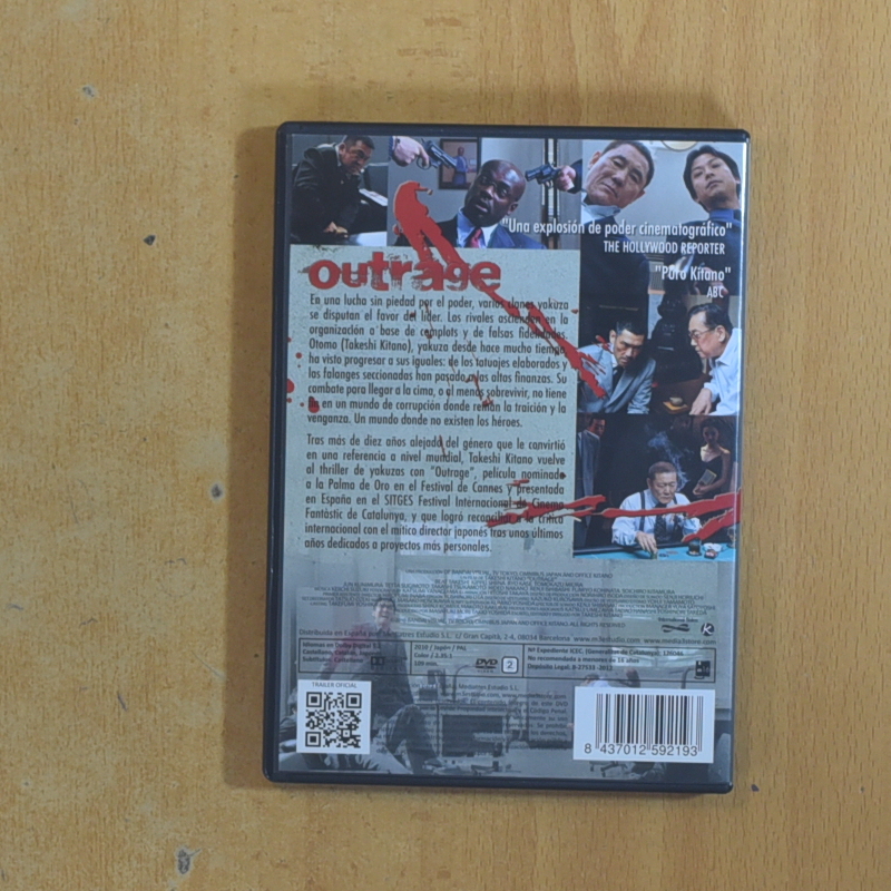 OUTRAGE - DVD